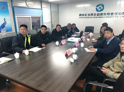 集團(tuán)領(lǐng)導(dǎo)會(huì)同航天六院、航天六院十一所（京）調(diào)研灞橋生活垃圾無害化處理項(xiàng)目